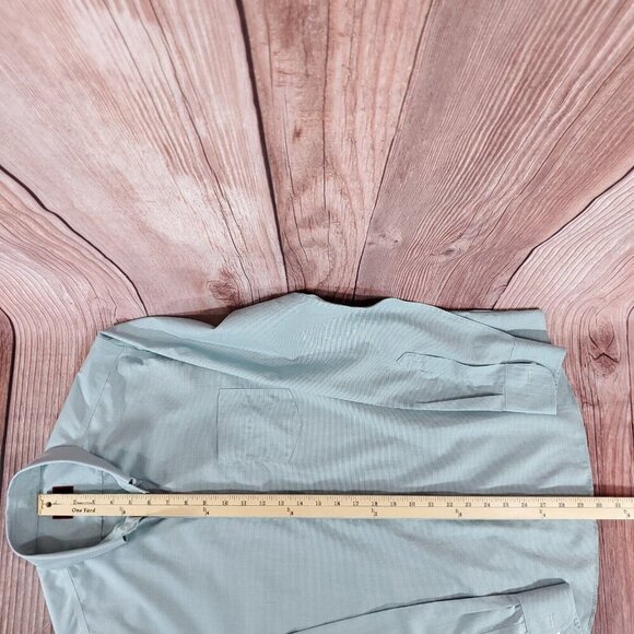 UNTUCKit Cadetto Mens Size Large Wrinkle Free Regular Fit LS Button Down Shirt - Picture 15 of 15